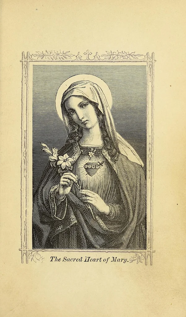 An illustration from Omänomineu kächkenohamatwon kesekoch, katolik anamihäu masenachigon, 1882, leaf 23