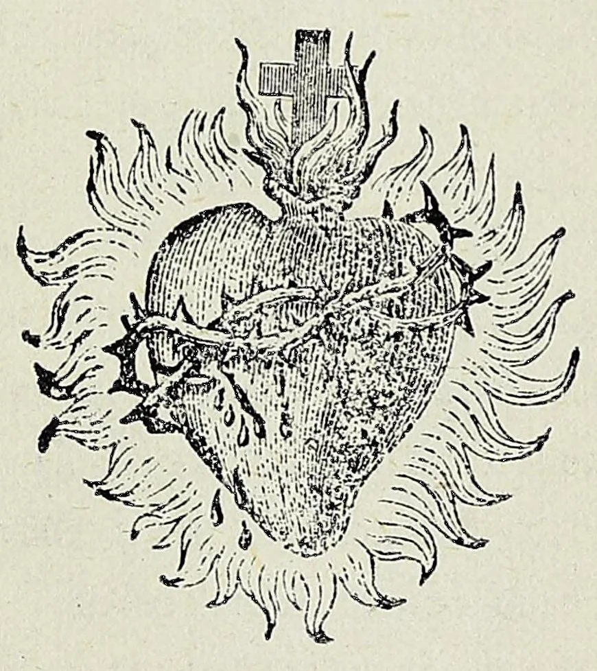 An illustration from Omänomineu kächkenohamatwon kesekoch, katolik anamihäu masenachigon, 1882, leaf 287