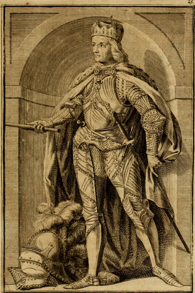 An illustration from Ombrassische Helden-Rüst-Kammer : welche von Ferdinanden, Ertzhertzogen zu Oesterreich, herrlich angerichtet, 1735, leaf 188
