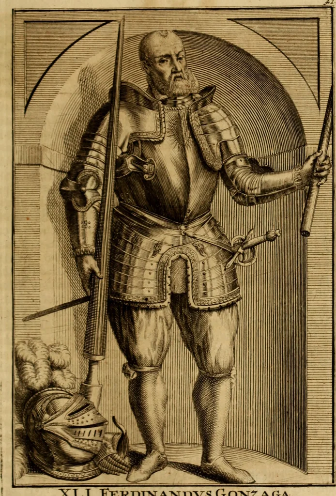 An illustration from Ombrassische Helden-Rüst-Kammer : welche von Ferdinanden, Ertzhertzogen zu Oesterreich, herrlich angerichtet, 1735, leaf 278