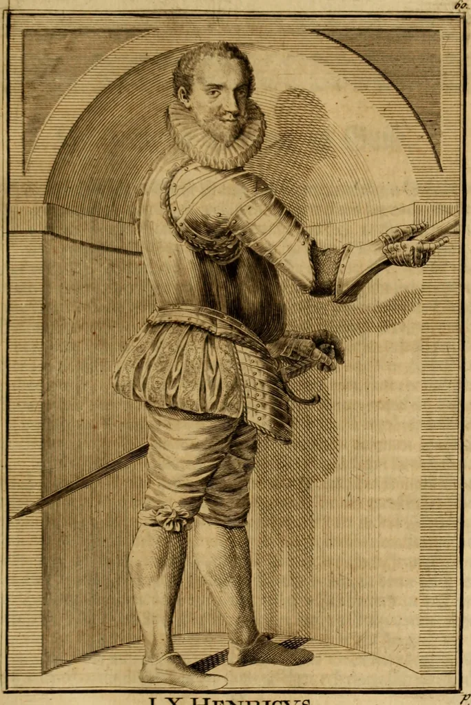 An illustration from Ombrassische Helden-Rüst-Kammer : welche von Ferdinanden, Ertzhertzogen zu Oesterreich, herrlich angerichtet, 1735, leaf 384