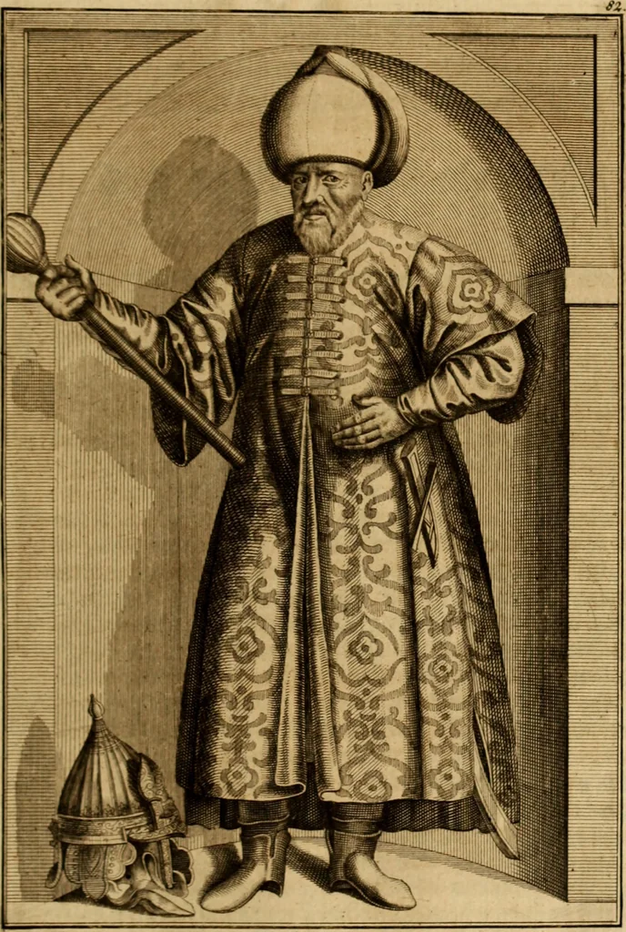 An illustration from Ombrassische Helden-Rüst-Kammer : welche von Ferdinanden, Ertzhertzogen zu Oesterreich, herrlich angerichtet, 1735, leaf 506