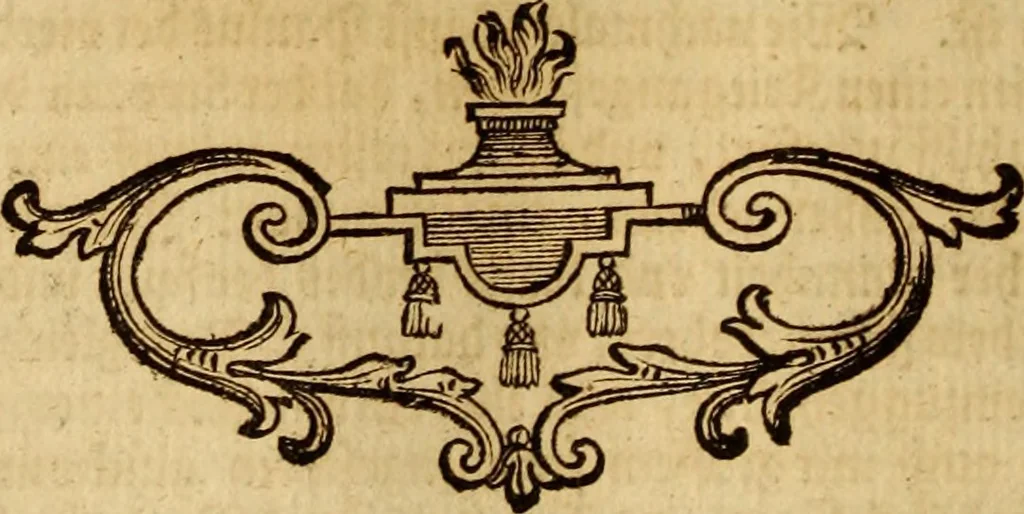 An illustration from Ombrassische Helden-Rüst-Kammer : welche von Ferdinanden, Ertzhertzogen zu Oesterreich, herrlich angerichtet, 1735, leaf 575