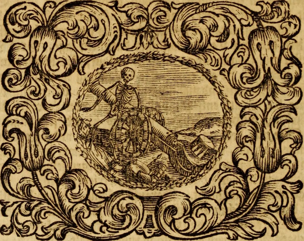 An illustration from Ombrassische Helden-Rüst-Kammer : welche von Ferdinanden, Ertzhertzogen zu Oesterreich, herrlich angerichtet, 1735, leaf 737