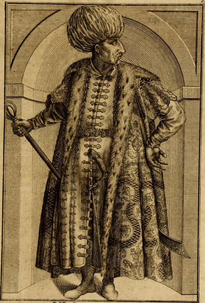 An illustration from Ombrassische Helden-Rüst-Kammer : welche von Ferdinanden, Ertzhertzogen zu Oesterreich, herrlich angerichtet, 1735, leaf 76