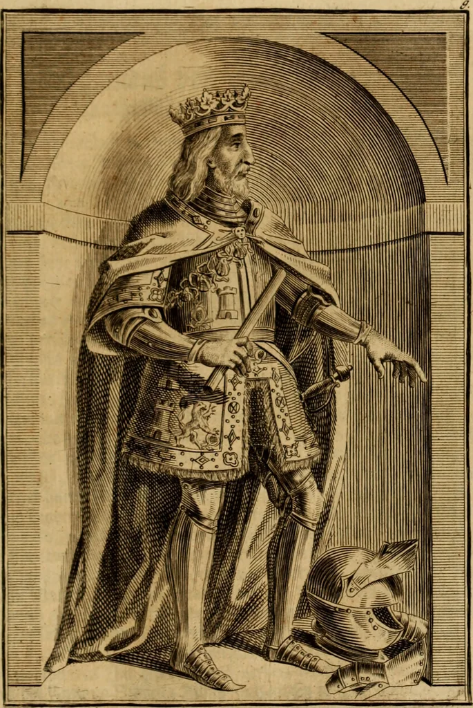 An illustration from Ombrassische Helden-Rüst-Kammer : welche von Ferdinanden, Ertzhertzogen zu Oesterreich, herrlich angerichtet, 1735, leaf 94