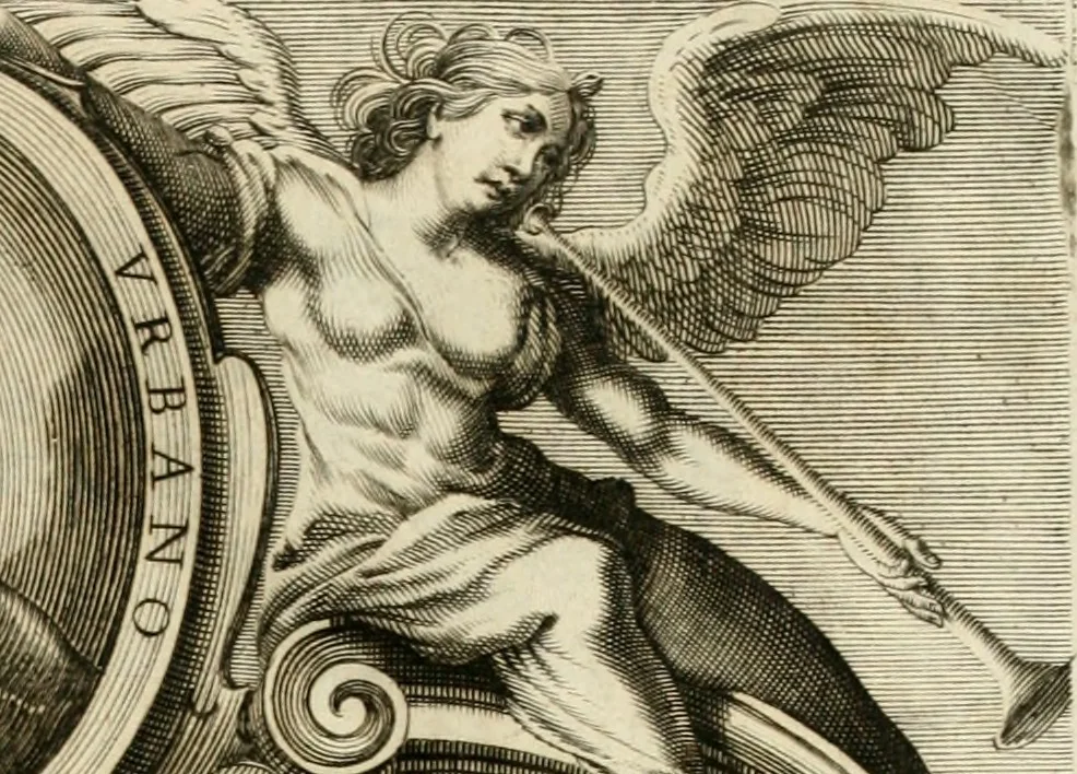 An illustration from Ombre apparenti nel Teatro d'imprese, 1629, leaf 8