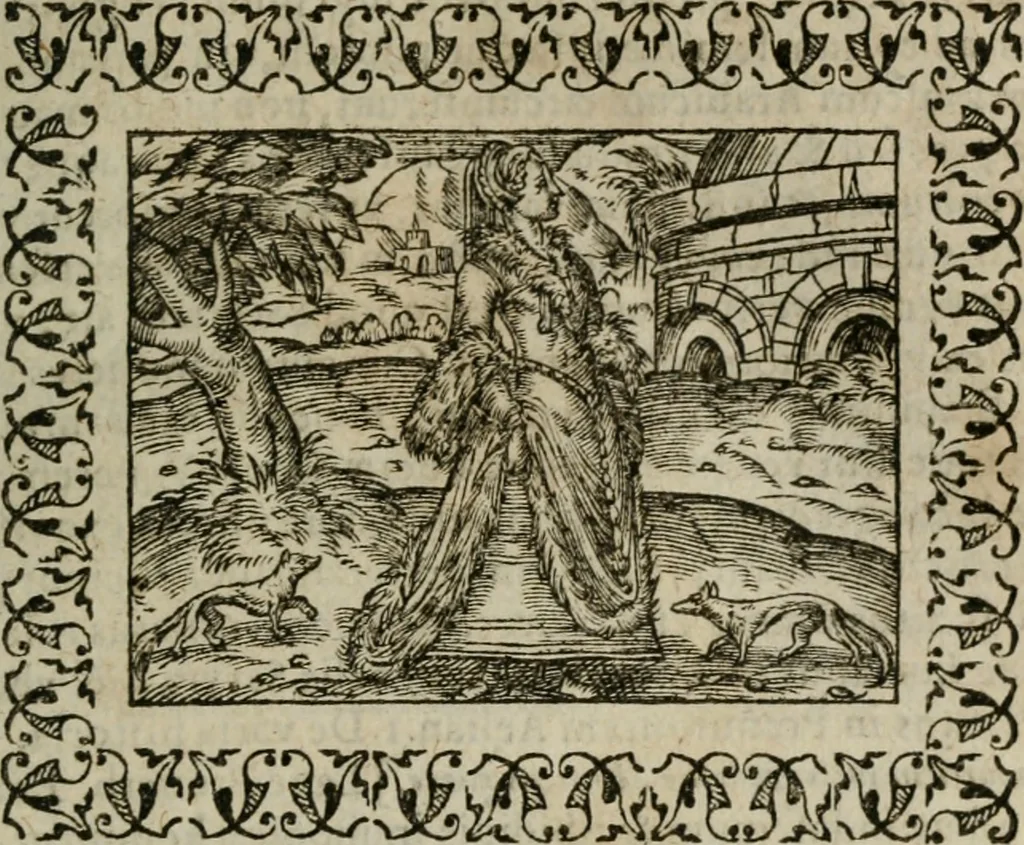 An illustration from Omnia Andreae Alciati v. c. emblemata : cum commentariis, quibus emblematum omnium aperta origine, mens authoris explicatur, & obscura omnia dubiaque illustrantur, 1583, leaf 292