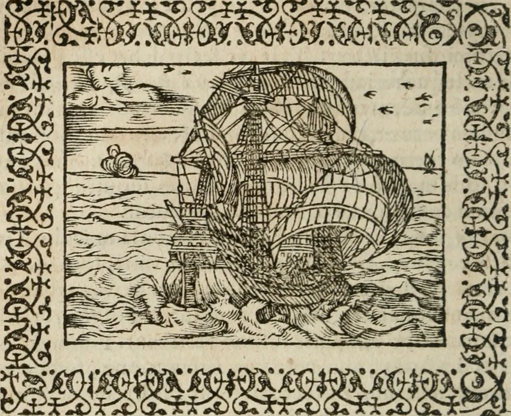 An illustration from Omnia Andreae Alciati v. c. emblemata : cum commentariis, quibus emblematum omnium aperta origine, mens authoris explicatur, & obscura omnia dubiaque illustrantur, 1583, leaf 301