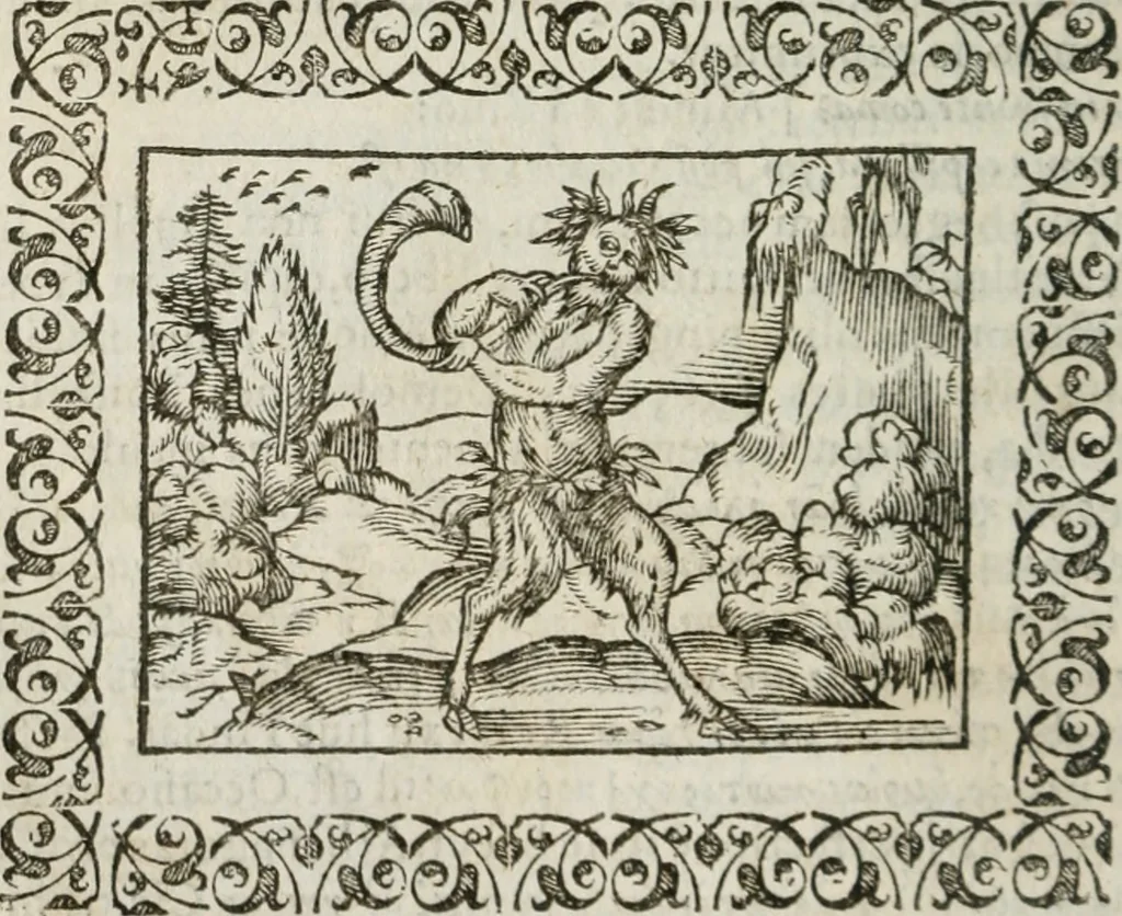 An illustration from Omnia Andreae Alciati v. c. emblemata : cum commentariis, quibus emblematum omnium aperta origine, mens authoris explicatur, & obscura omnia dubiaque illustrantur, 1583, leaf 429