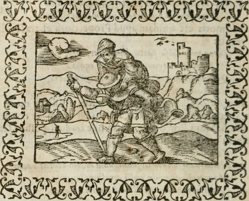 An illustration from Omnia Andreae Alciati v. c. emblemata : cum commentariis, quibus emblematum omnium aperta origine, mens authoris explicatur, & obscura omnia dubiaque illustrantur, 1583, leaf 535