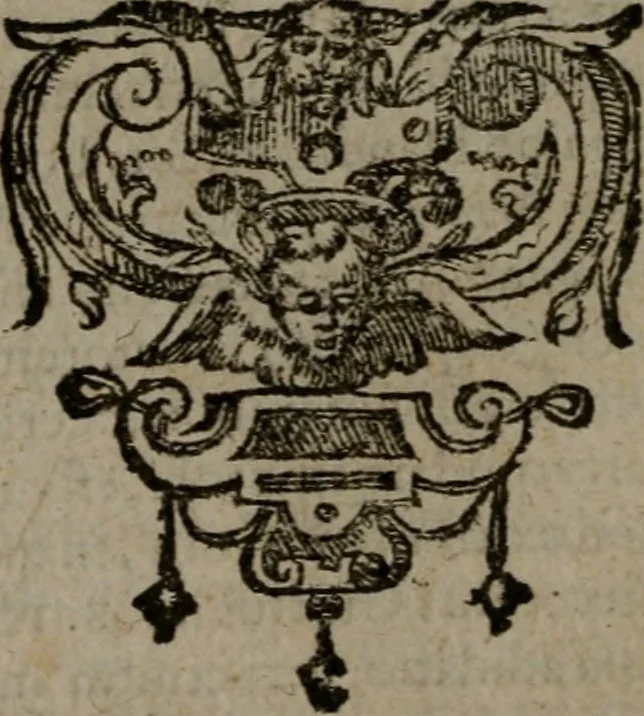 An illustration from Omnia Andreae Alciati v.c. emblemata : cum commentariis, quibus emblematum omnium aperta origine, mens auctoris explicatur, & obscura omnia dubiaque illustrantur, 1581, leaf 195