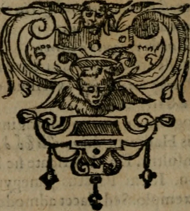 An illustration from Omnia Andreae Alciati v.c. emblemata : cum commentariis, quibus emblematum omnium aperta origine, mens auctoris explicatur, & obscura omnia dubiaque illustrantur, 1581, leaf 215