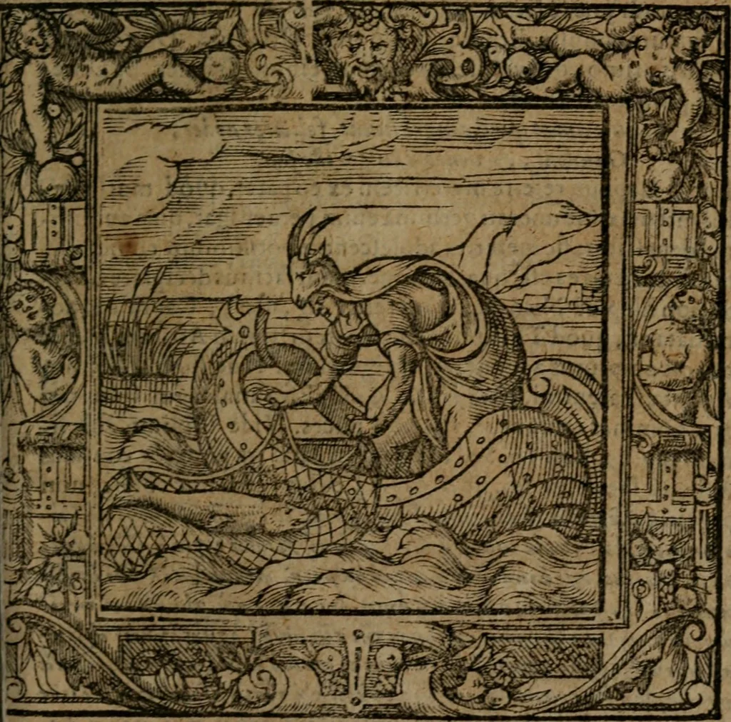 An illustration from Omnia Andreae Alciati v.c. emblemata : cum commentariis, quibus emblematum omnium aperta origine, mens auctoris explicatur, & obscura omnia dubiaque illustrantur, 1581, leaf 312