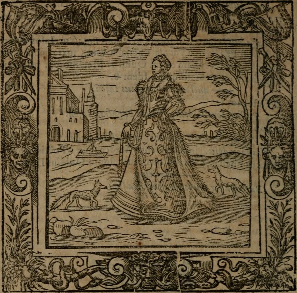 An illustration from Omnia Andreae Alciati v.c. emblemata : cum commentariis, quibus emblematum omnium aperta origine, mens auctoris explicatur, & obscura omnia dubiaque illustrantur, 1581, leaf 325