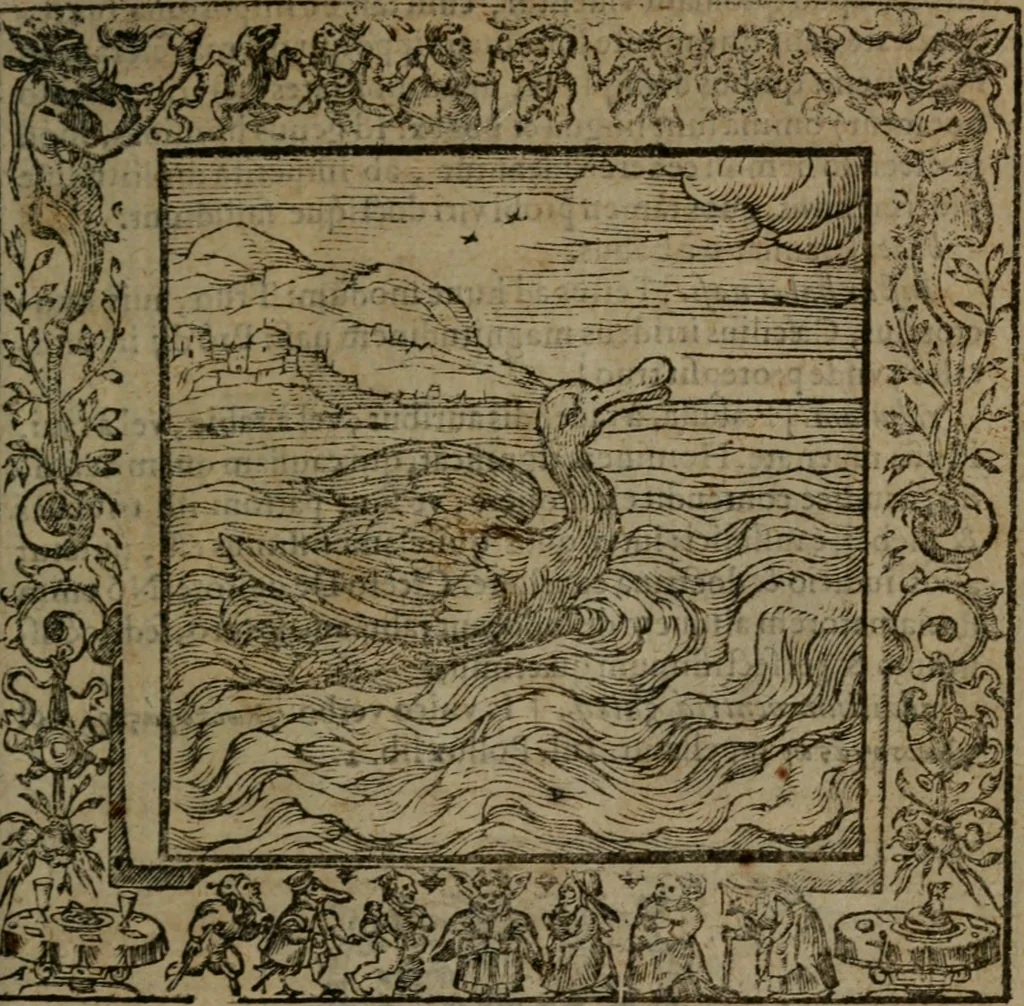 An illustration from Omnia Andreae Alciati v.c. emblemata : cum commentariis, quibus emblematum omnium aperta origine, mens auctoris explicatur, & obscura omnia dubiaque illustrantur, 1581, leaf 368