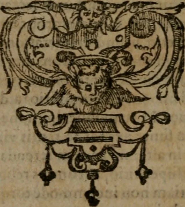An illustration from Omnia Andreae Alciati v.c. emblemata : cum commentariis, quibus emblematum omnium aperta origine, mens auctoris explicatur, & obscura omnia dubiaque illustrantur, 1581, leaf 393