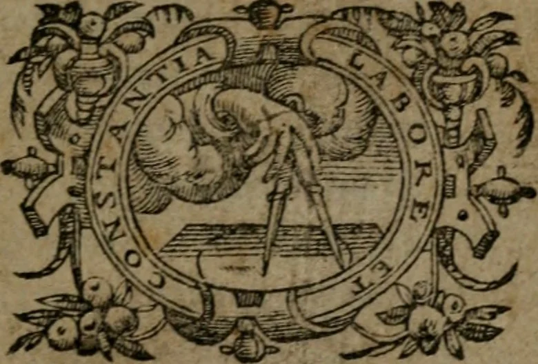 An illustration from Omnia Andreae Alciati v.c. emblemata : cum commentariis, quibus emblematum omnium aperta origine, mens auctoris explicatur, & obscura omnia dubiaque illustrantur, 1581, leaf 8