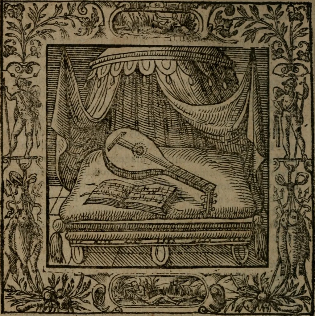 An illustration from Omnia Andreae Alciati v.c. emblemata : cum commentariis, quibus emblematum omnium aperta origine, mens auctoris explicatur, & obscura omnia dubiaque illustrantur, 1581, leaf 89