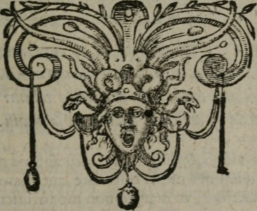An illustration from Omnia Andreae Alciati v.c. emblemata : cum commentariis, quibus emblematum omnium aperta origine, mens auctoris explicatur, & obscura omnia dubiáque illustrantur, 1577, leaf 122