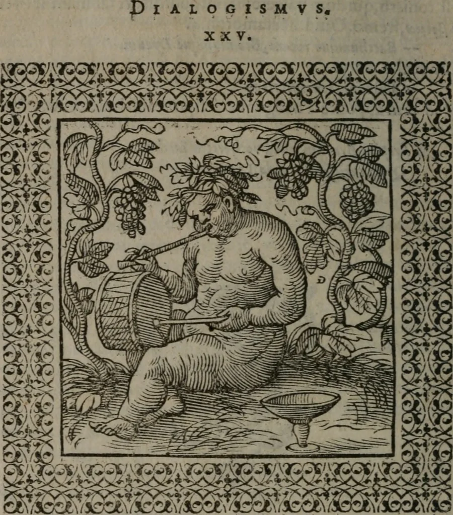 An illustration from Omnia Andreae Alciati v.c. emblemata : cum commentariis, quibus emblematum omnium aperta origine, mens auctoris explicatur, & obscura omnia dubiáque illustrantur, 1577, leaf 137