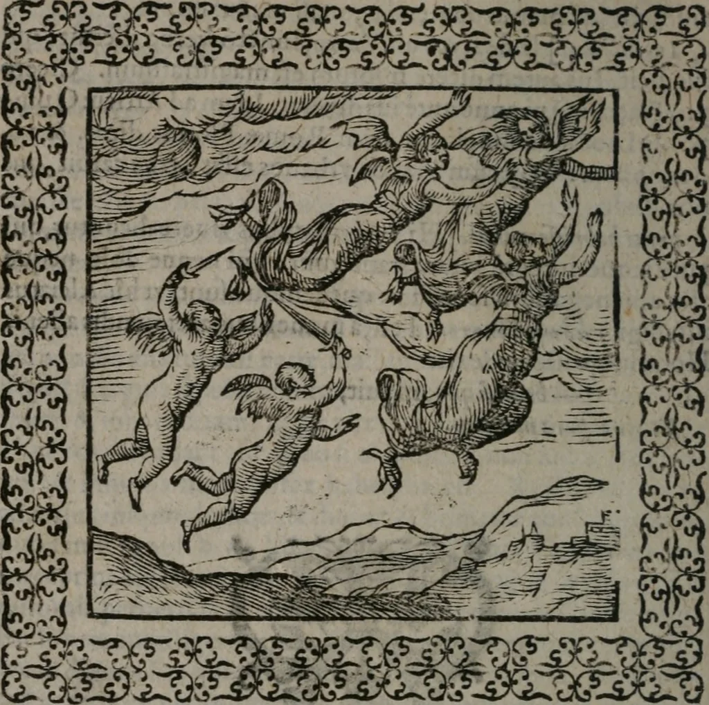 An illustration from Omnia Andreae Alciati v.c. emblemata : cum commentariis, quibus emblematum omnium aperta origine, mens auctoris explicatur, & obscura omnia dubiáque illustrantur, 1577, leaf 165