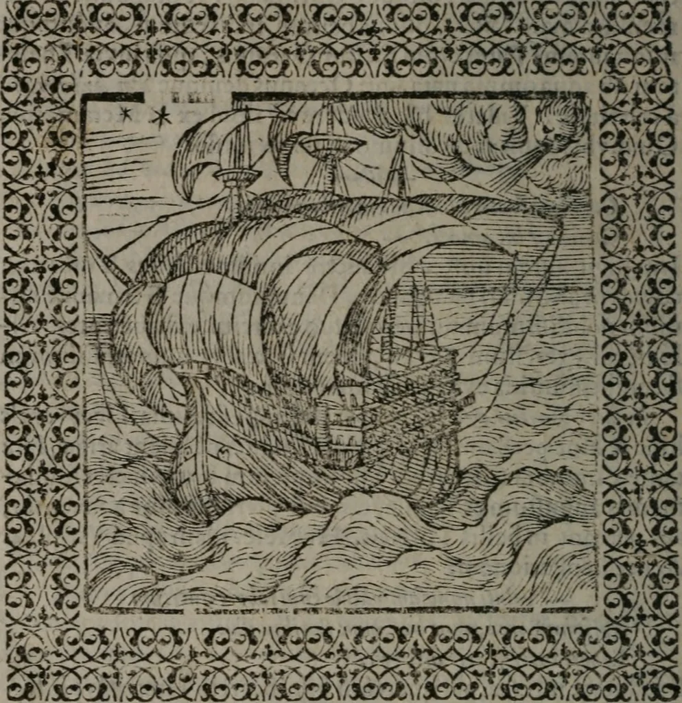 An illustration from Omnia Andreae Alciati v.c. emblemata : cum commentariis, quibus emblematum omnium aperta origine, mens auctoris explicatur, & obscura omnia dubiáque illustrantur, 1577, leaf 199