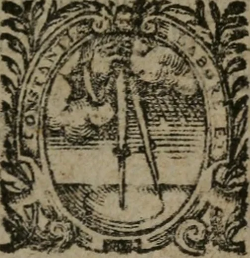 An illustration from Omnia Andreae Alciati v.c. emblemata : cum commentariis, quibus emblematum omnium aperta origine, mens auctoris explicatur, & obscura omnia dubiáque illustrantur, 1577, leaf 4