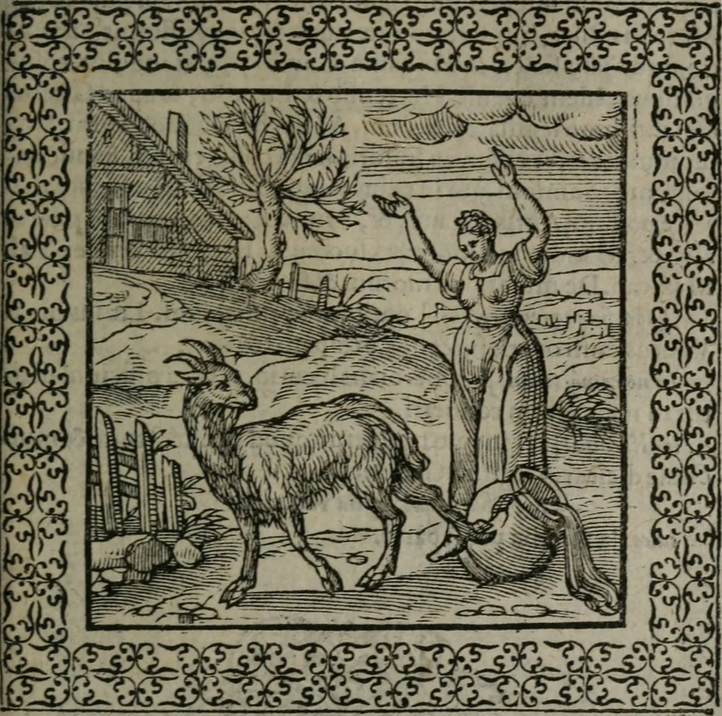 An illustration from Omnia Andreae Alciati v.c. emblemata : cum commentariis, quibus emblematum omnium aperta origine, mens auctoris explicatur, & obscura omnia dubiáque illustrantur, 1577, leaf 476