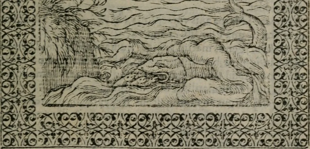 An illustration from Omnia Andreae Alciati v.c. emblemata : cum commentariis, quibus emblematum omnium aperta origine, mens auctoris explicatur, & obscura omnia dubiáque illustrantur, 1577, leaf 478