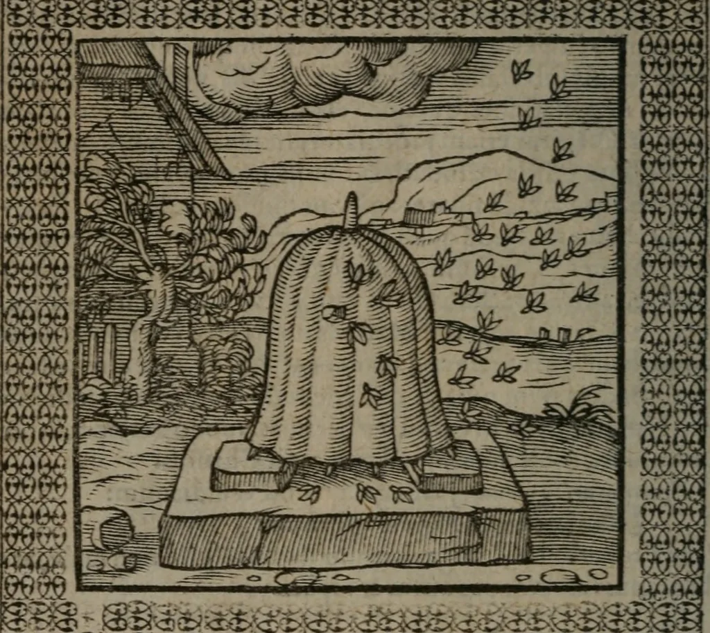 An illustration from Omnia Andreae Alciati v.c. emblemata : cum commentariis, quibus emblematum omnium aperta origine, mens auctoris explicatur, & obscura omnia dubiáque illustrantur, 1577, leaf 497