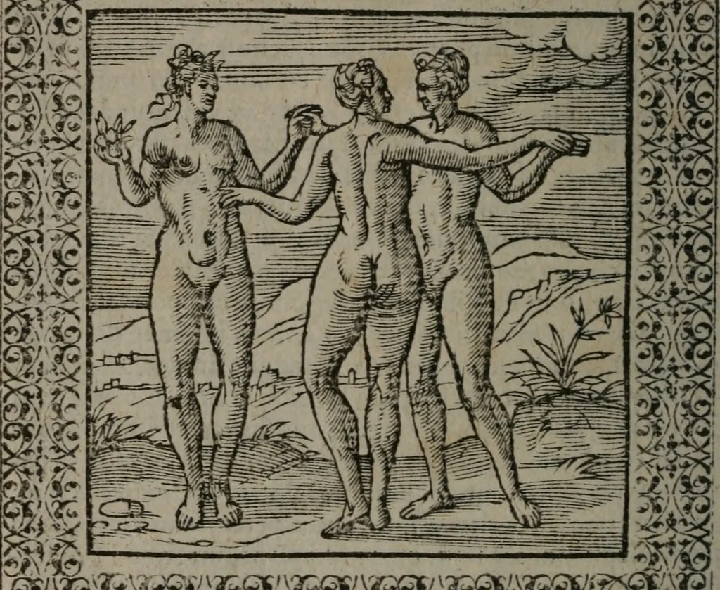 An illustration from Omnia Andreae Alciati v.c. emblemata : cum commentariis, quibus emblematum omnium aperta origine, mens auctoris explicatur, & obscura omnia dubiáque illustrantur, 1577, leaf 529