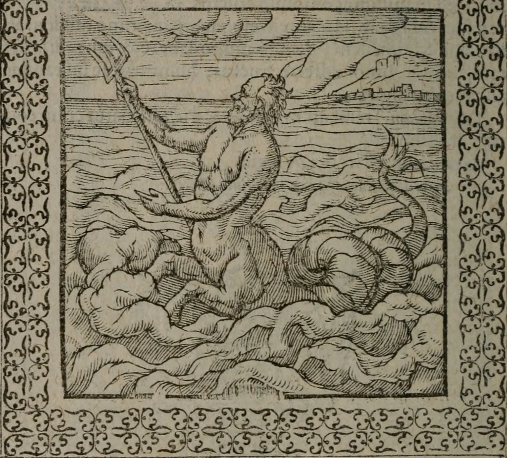 An illustration from Omnia Andreae Alciati v.c. emblemata : cum commentariis, quibus emblematum omnium aperta origine, mens auctoris explicatur, & obscura omnia dubiáque illustrantur, 1577, leaf 591