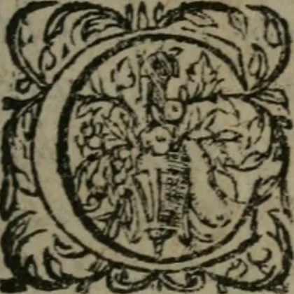 An illustration from Omnia Andreae Alciati v.c. emblemata : cum commentariis, quibus emblematum omnium aperta origine, mens auctoris explicatur, & obscura omnia dubiáque illustrantur, 1577, leaf 6