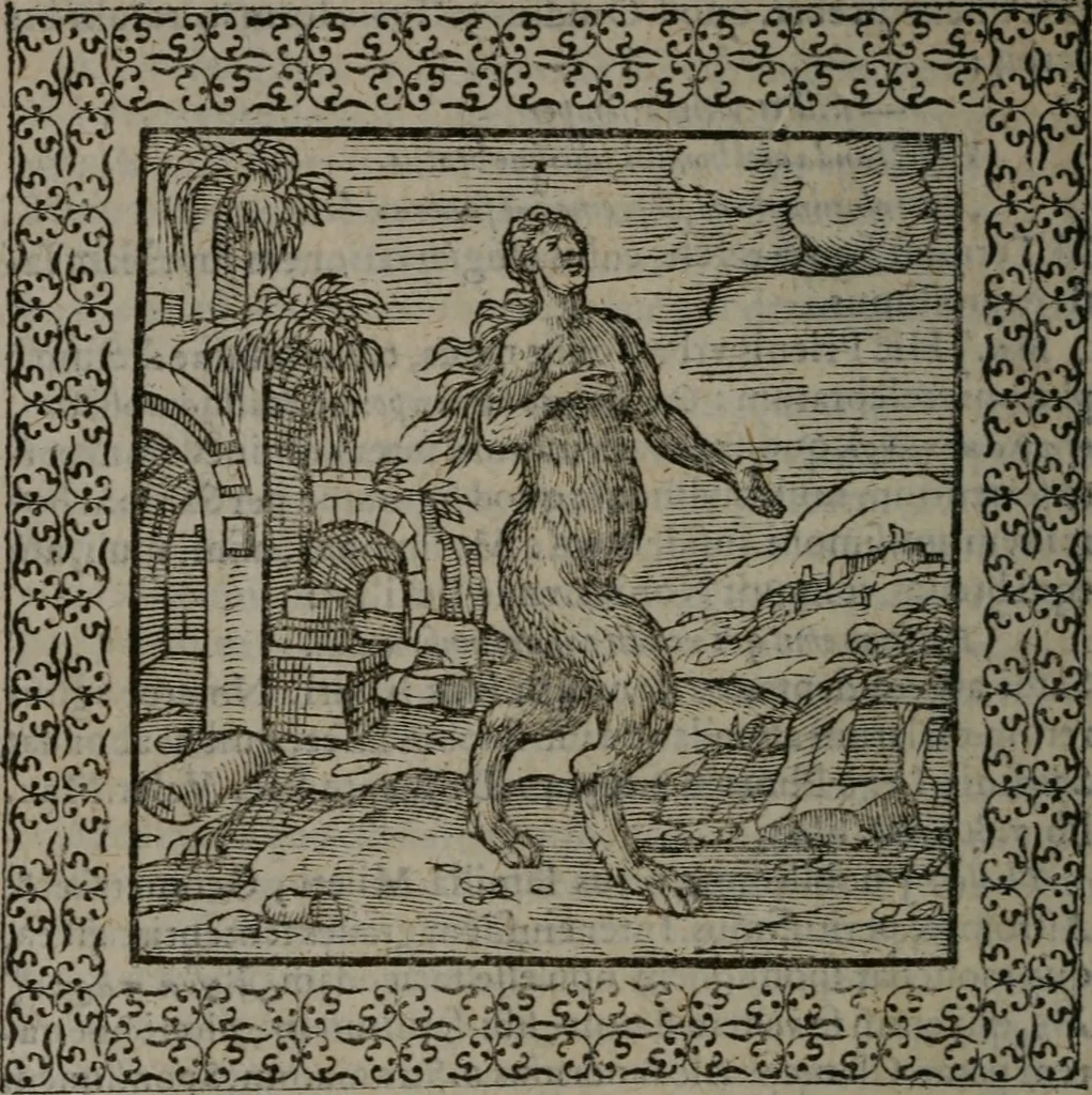 An illustration from Omnia Andreae Alciati v.c. emblemata : cum commentariis, quibus emblematum omnium aperta origine, mens auctoris explicatur, & obscura omnia dubiáque illustrantur, 1577, leaf 611