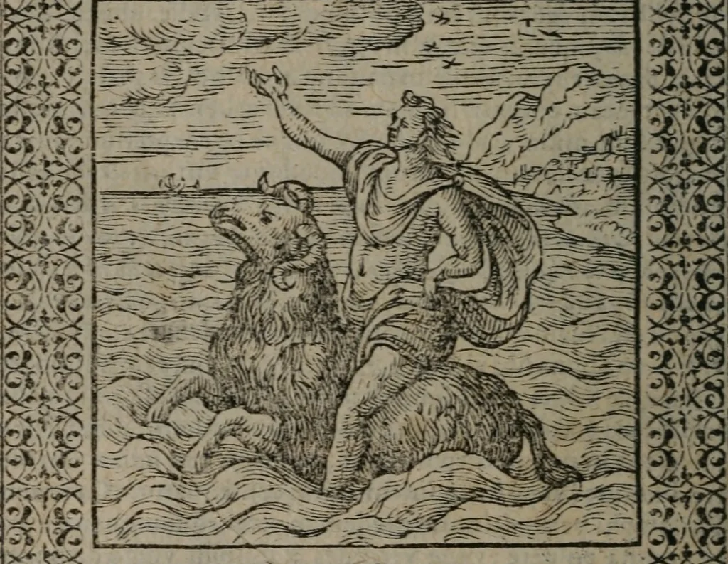 An illustration from Omnia Andreae Alciati v.c. emblemata : cum commentariis, quibus emblematum omnium aperta origine, mens auctoris explicatur, & obscura omnia dubiáque illustrantur, 1577, leaf 619