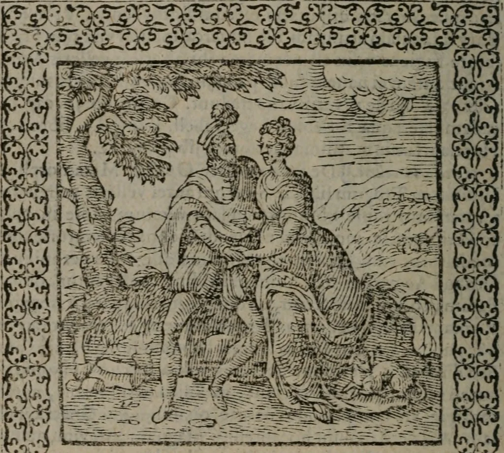 An illustration from Omnia Andreae Alciati v.c. emblemata : cum commentariis, quibus emblematum omnium aperta origine, mens auctoris explicatur, & obscura omnia dubiáque illustrantur, 1577, leaf 621