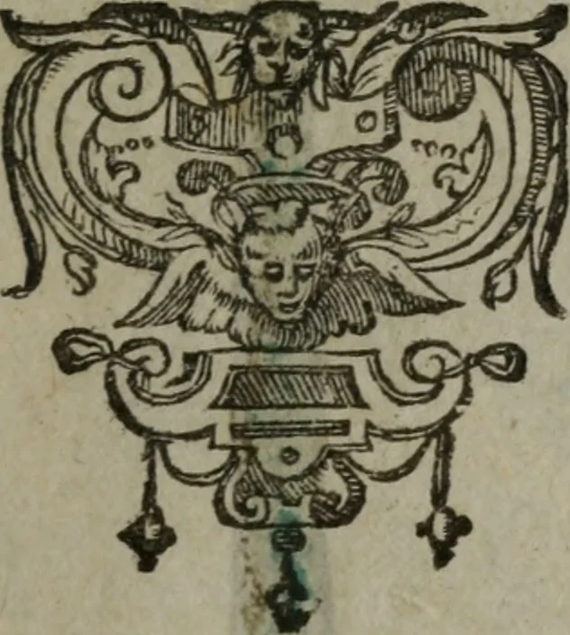 An illustration from Omnia Andreae Alciati v.c. emblemata : cum commentariis, quibus emblematum omnium aperta origine, mens auctoris explicatur, & obscura omnia dubiáque illustrantur, 1577, leaf 652