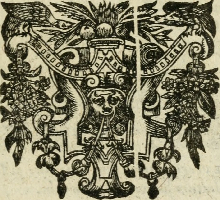An illustration from Omnia Andreae Alciati V.C. Emblemata : cum commentariis, quibus emblematum detecta origine, dubia omnia, et obscura illustrantur, 1602, leaf 106