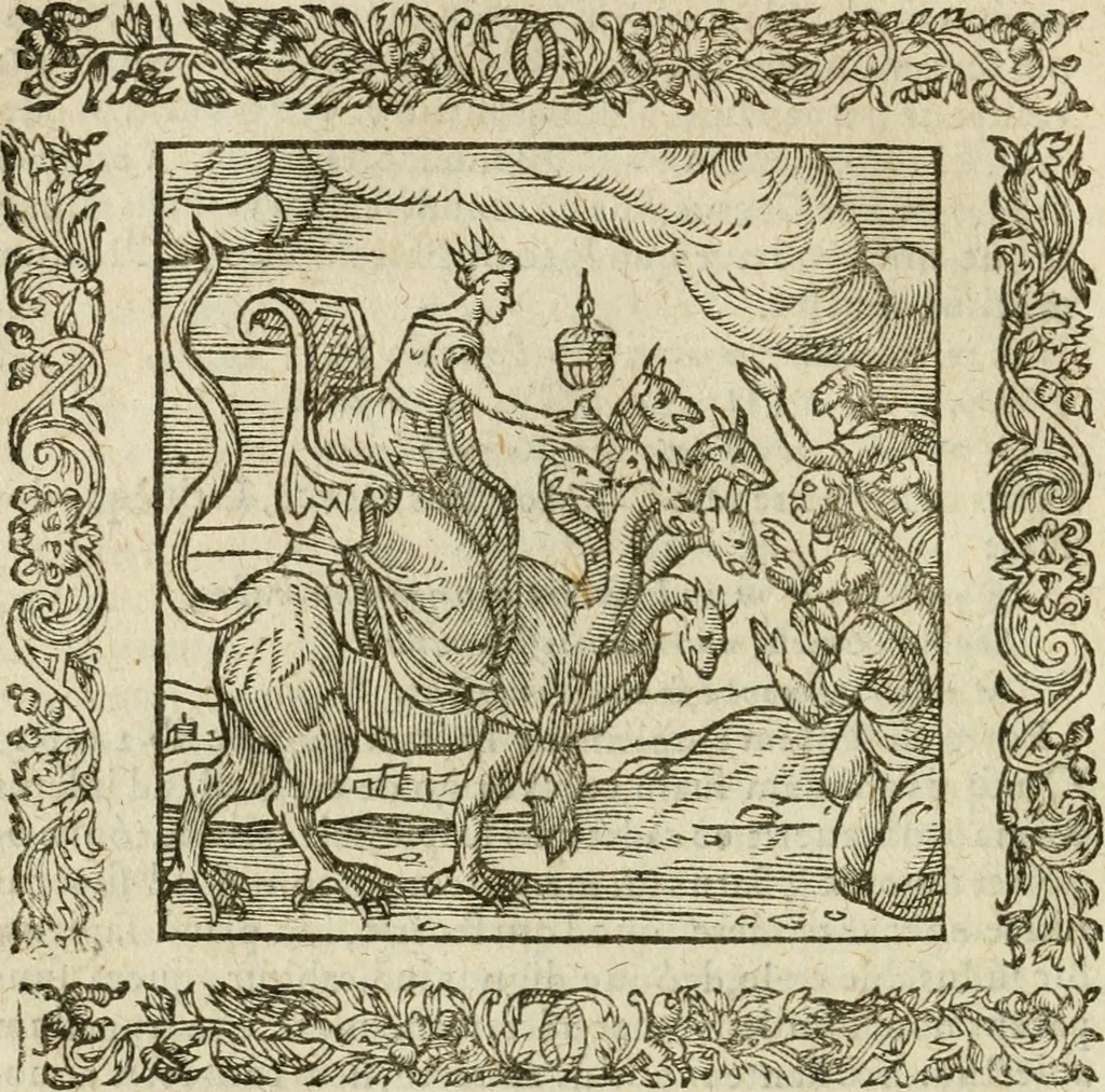 An illustration from Omnia Andreae Alciati V.C. Emblemata : cum commentariis, quibus emblematum detecta origine, dubia omnia, et obscura illustrantur, 1602, leaf 123