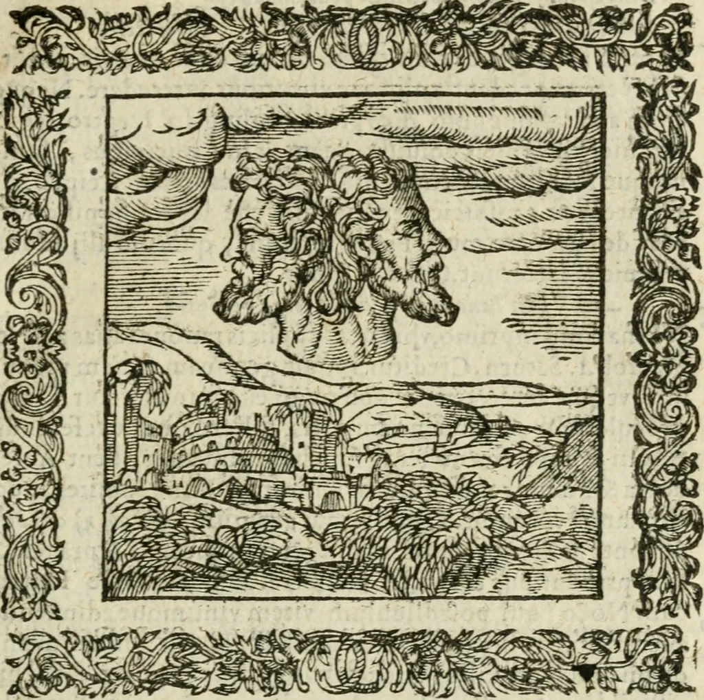 An illustration from Omnia Andreae Alciati V.C. Emblemata : cum commentariis, quibus emblematum detecta origine, dubia omnia, et obscura illustrantur, 1602, leaf 188