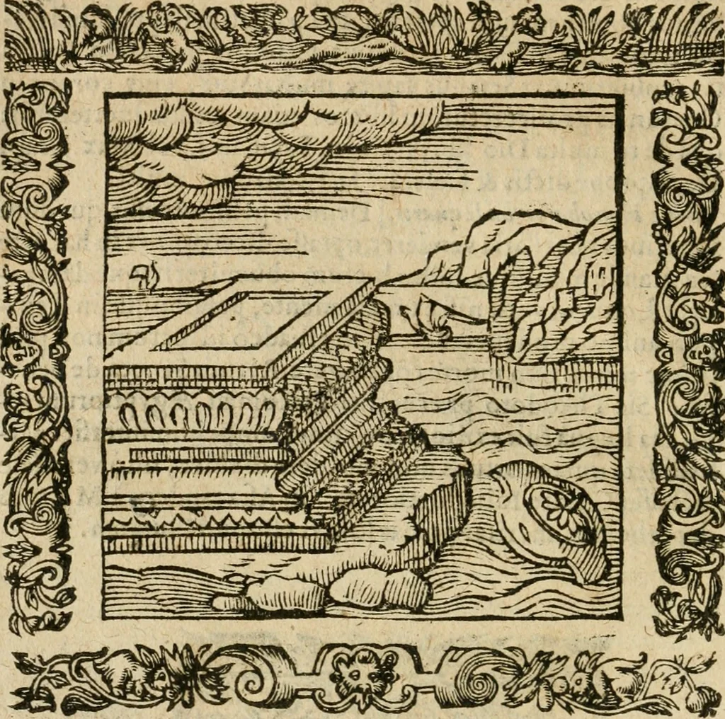 An illustration from Omnia Andreae Alciati V.C. Emblemata : cum commentariis, quibus emblematum detecta origine, dubia omnia, et obscura illustrantur, 1602, leaf 241