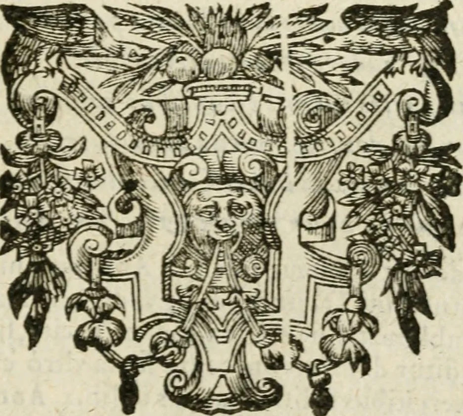 An illustration from Omnia Andreae Alciati V.C. Emblemata : cum commentariis, quibus emblematum detecta origine, dubia omnia, et obscura illustrantur, 1602, leaf 292