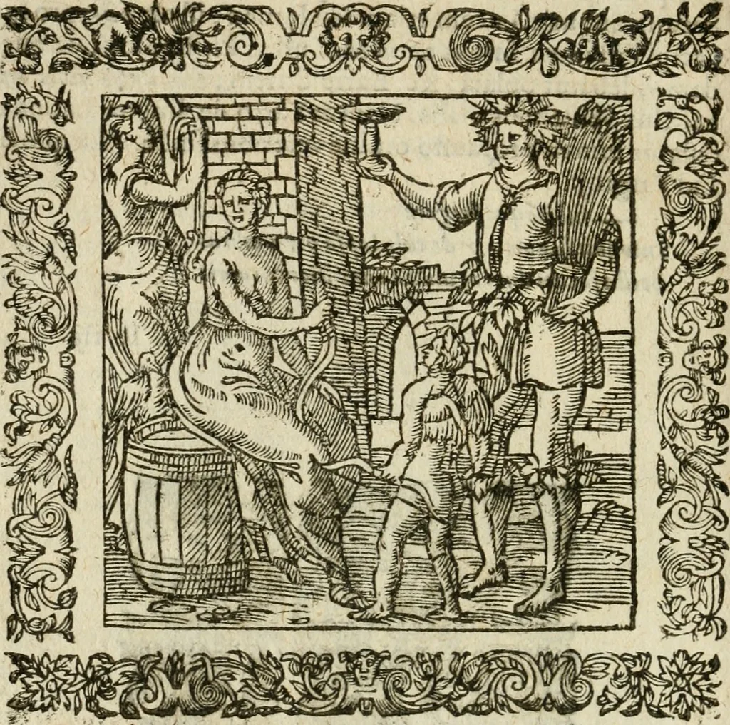 An illustration from Omnia Andreae Alciati V.C. Emblemata : cum commentariis, quibus emblematum detecta origine, dubia omnia, et obscura illustrantur, 1602, leaf 311