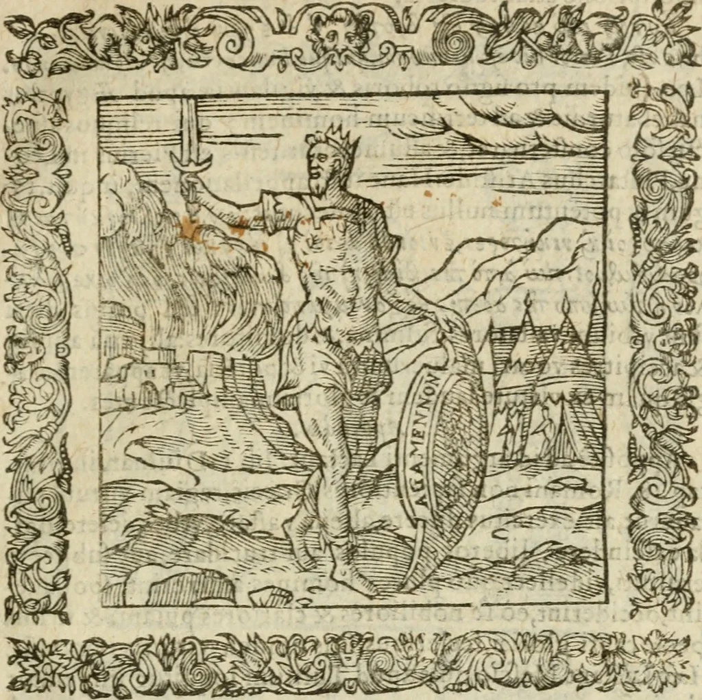 An illustration from Omnia Andreae Alciati V.C. Emblemata : cum commentariis, quibus emblematum detecta origine, dubia omnia, et obscura illustrantur, 1602, leaf 360