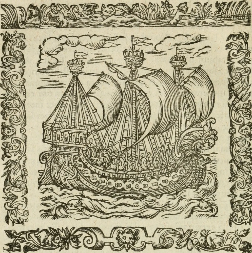 An illustration from Omnia Andreae Alciati V.C. Emblemata : cum commentariis, quibus emblematum detecta origine, dubia omnia, et obscura illustrantur, 1602, leaf 449