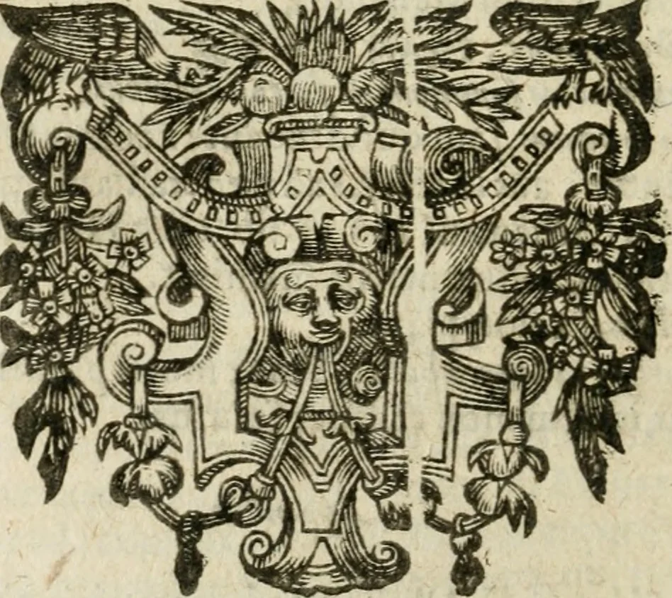 An illustration from Omnia Andreae Alciati V.C. Emblemata : cum commentariis, quibus emblematum detecta origine, dubia omnia, et obscura illustrantur, 1602, leaf 591