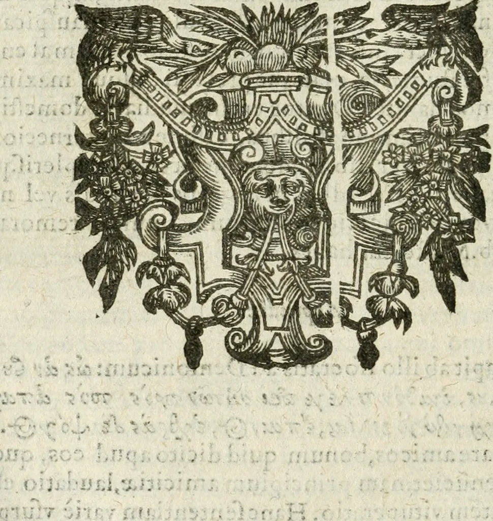 An illustration from Omnia Andreae Alciati V.C. Emblemata : cum commentariis, quibus emblematum detecta origine, dubia omnia, et obscura illustrantur, 1602, leaf 653