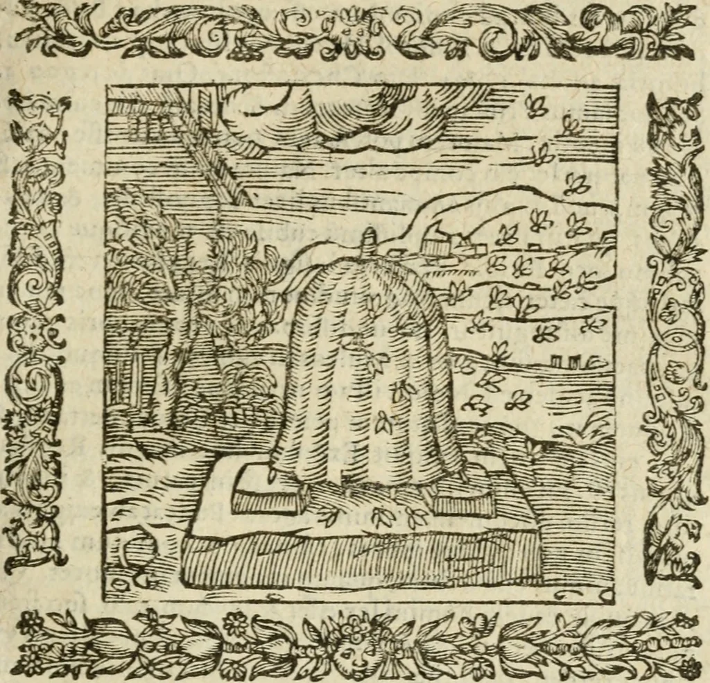 An illustration from Omnia Andreae Alciati V.C. Emblemata : cum commentariis, quibus emblematum detecta origine, dubia omnia, et obscura illustrantur, 1602, leaf 740