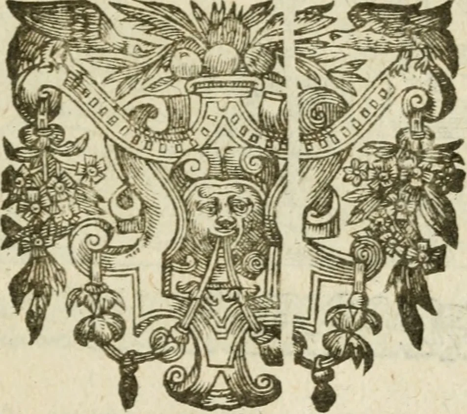An illustration from Omnia Andreae Alciati V.C. Emblemata : cum commentariis, quibus emblematum detecta origine, dubia omnia, et obscura illustrantur, 1602, leaf 764